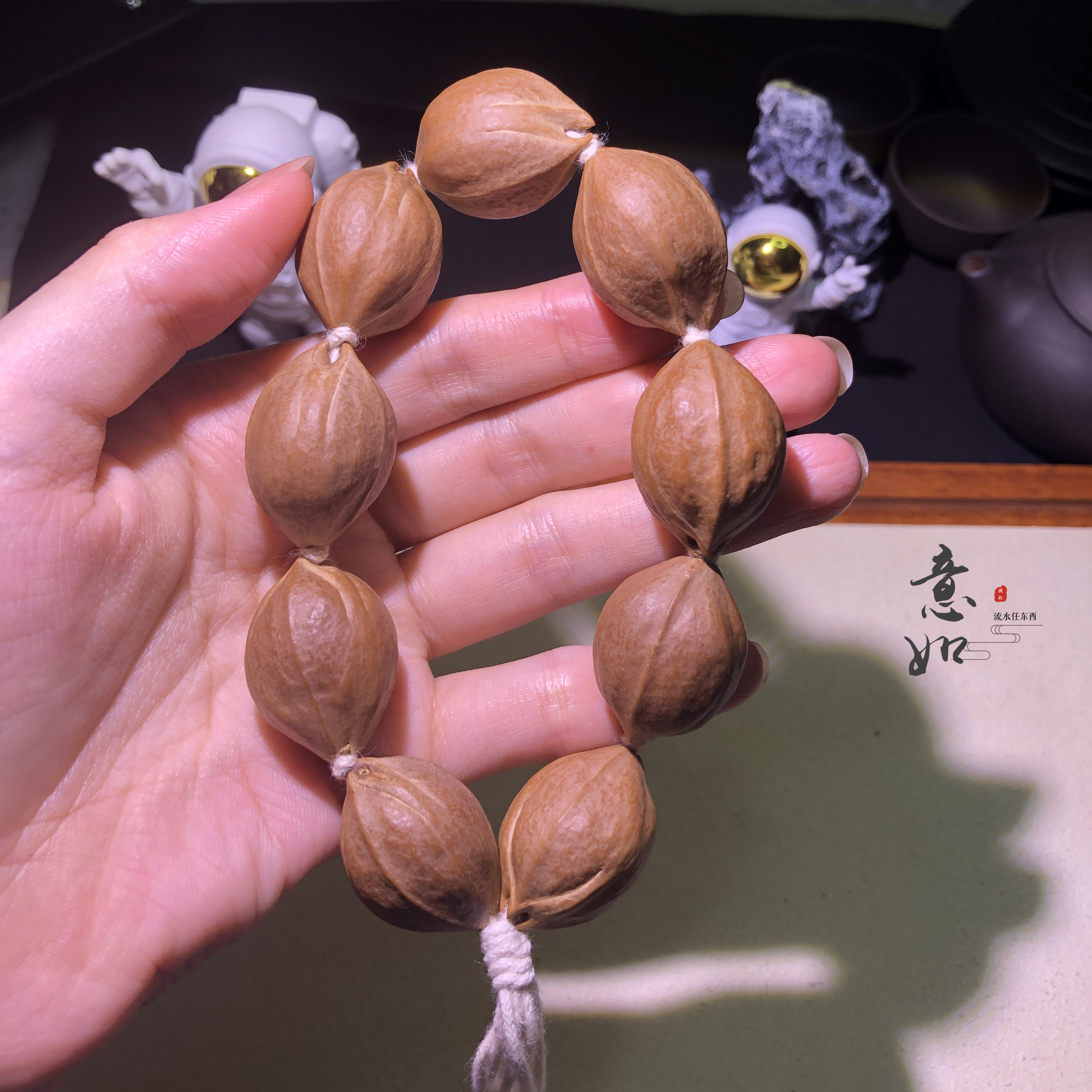 8大尺寸精挑原皮梅林铁核铁头核铁素核橄榄核手串核雕原料-mc母婴网