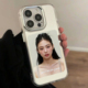 小众ins酷Jennie适用11苹果15Promax手机壳iPhone13镜面14女x潮12