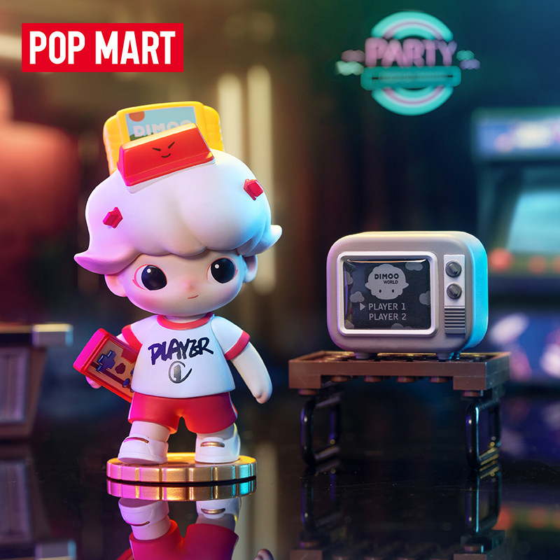 popmart泡泡玛特 dimoo系列盲盒 宠物度假  宅宅 dimoo水族馆