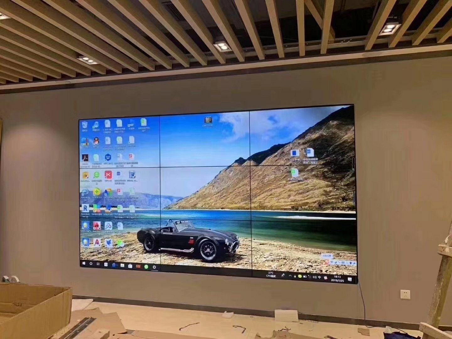 电视墙无缝led监控显示器大屏已售1￥100折后价￥100淘宝新品55寸液晶