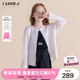 ILOVEJ韩国童装2025夏季女童针织开衫外套空调衫螺纹外套/JXUOU92