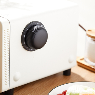 德国MEGOES厨房计时器磁吸定时器烹饪提醒器不锈钢机械式烘焙闹钟