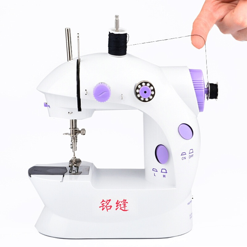 新品缝纫机家用小型 手持全自动多功能吃厚微型 台式电动迷你缝衣