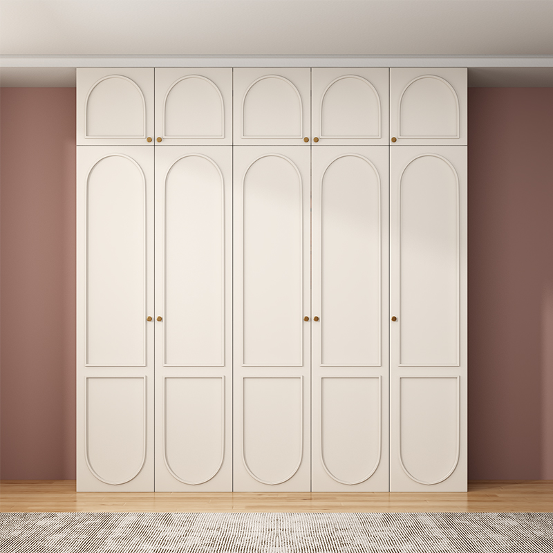 家用现代简约卧室储物轻奢梳妆台四六八门开门衣橱自由组合衣柜 原价