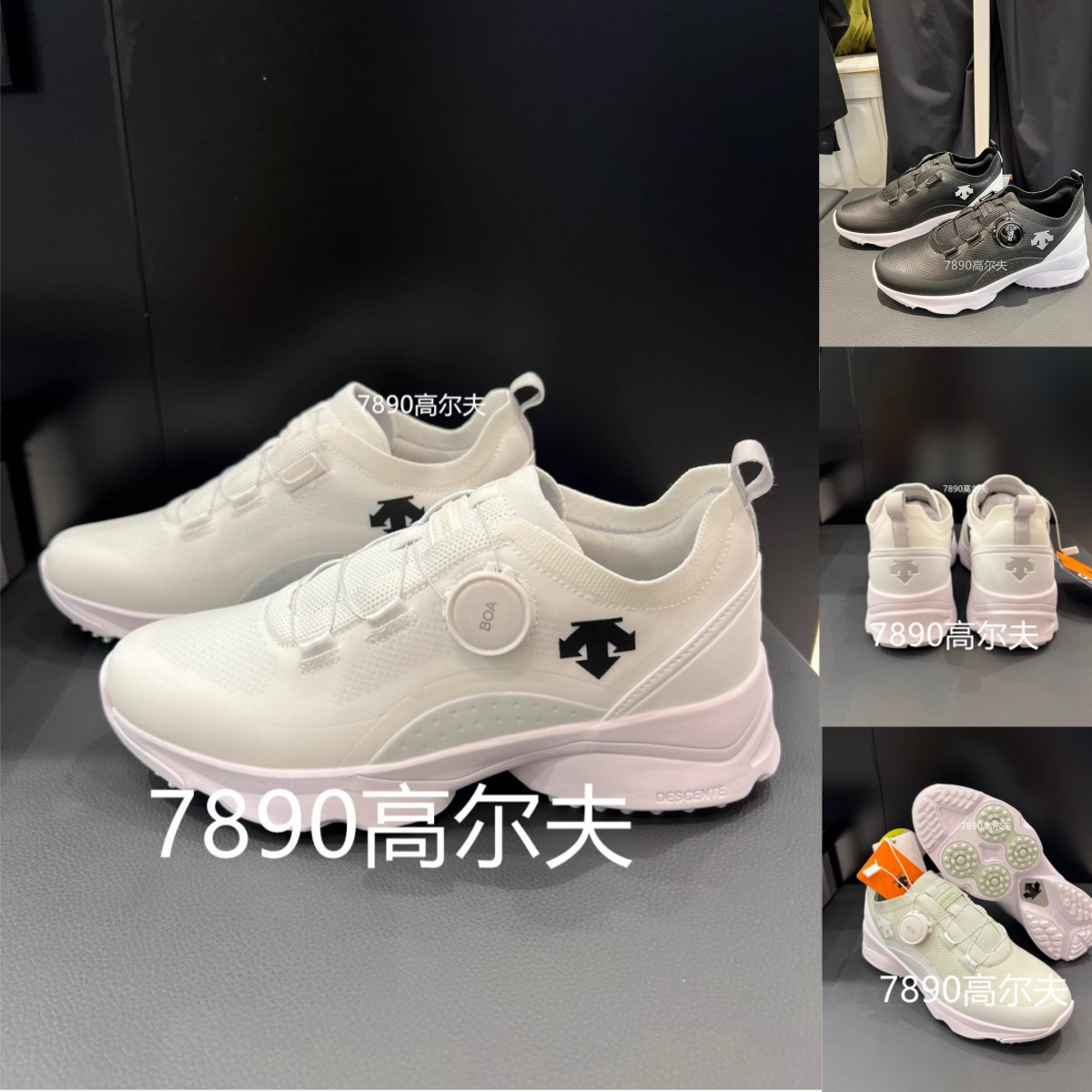 高尔夫球鞋女士2023年新品运动防滑球鞋运动增高户外鞋子韩国代购