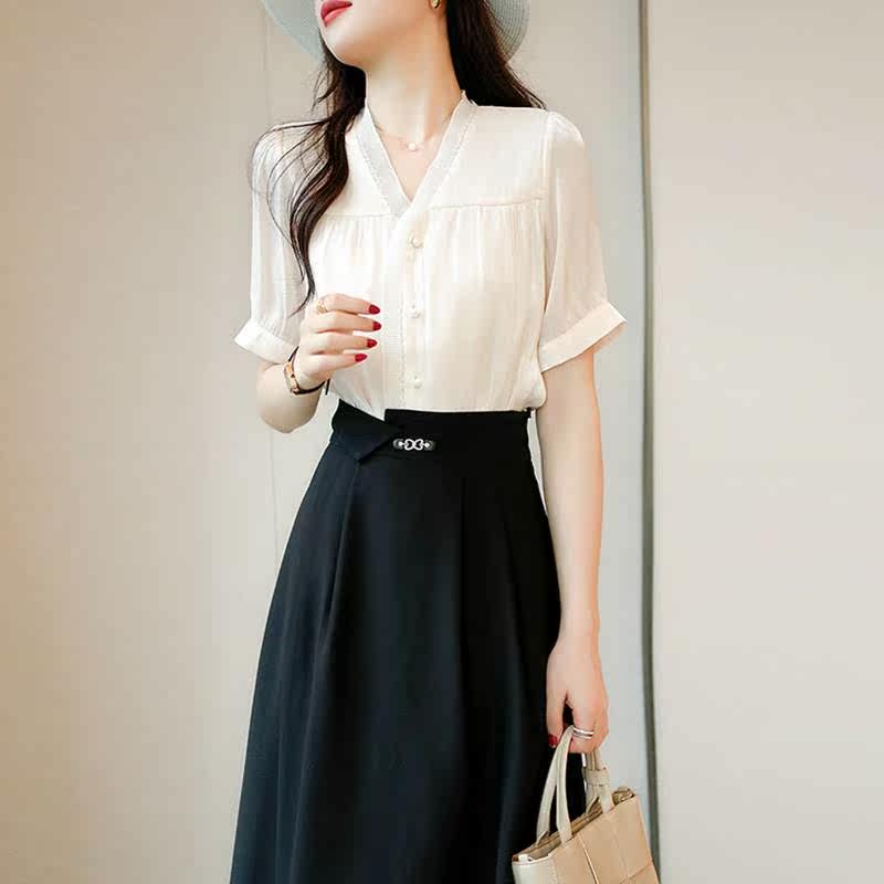 2022夏季轻熟女装套装裙港30岁女人时尚穿搭cosplay女装