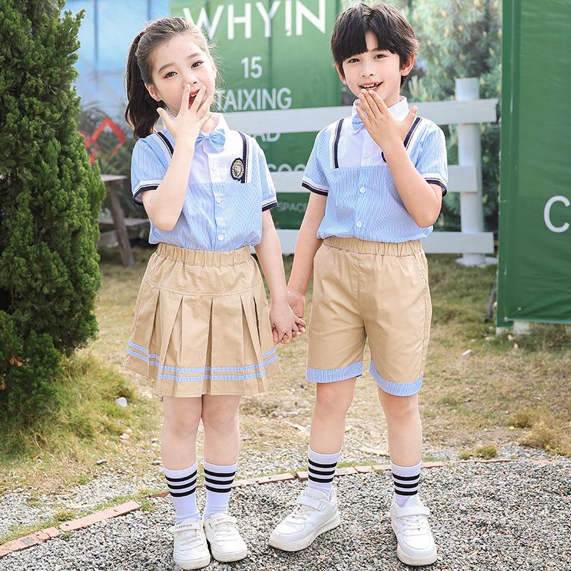 幼儿园园装中小学生校服春秋学院风班服2220套装春季套运动三服件