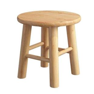 实木凳橡木凳子小板凳家用矮凳整装小圆凳换鞋凳加厚儿童木头椅子
