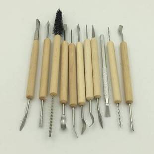 26件套美院专业雕塑工具 雕塑刀 不锈钢泥塑工具 软陶 油泥工具