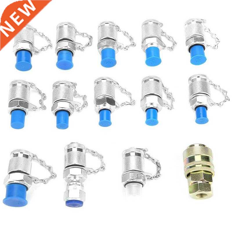 14Pcs Hydraulic Pressure Test Point Testing Coupling Adapter