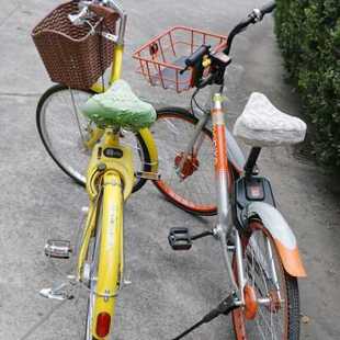 弹力舒适四季全包共享单车坐垫套电动山地公路自行车座套椅套通用