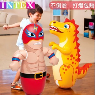 不倒翁儿童充气玩具宝宝益智立式加厚家用幼儿锻炼拳击沙袋