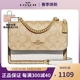 coach蔻驰女包新款奥莱迷你klare 18小号风琴包链条斜挎小包C9946