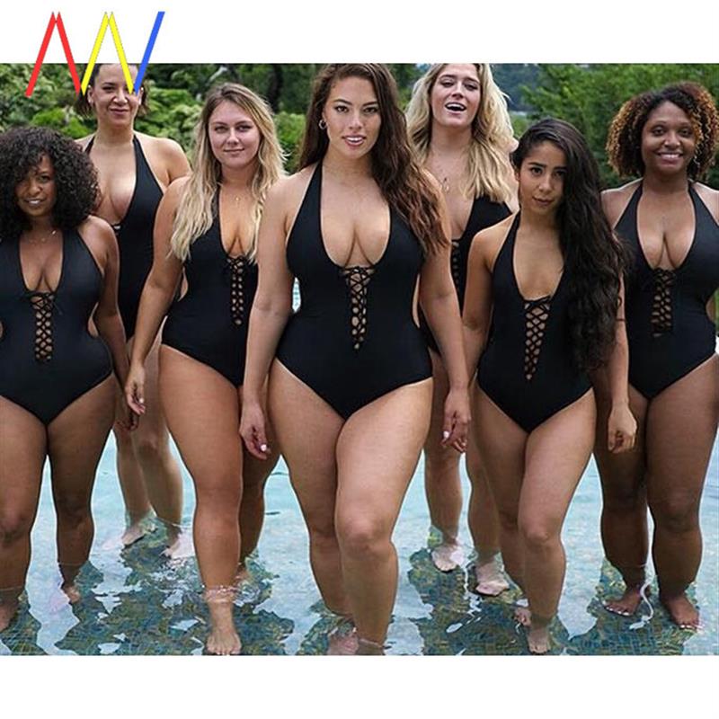 2024 plus size women sexy bikini swimsuit swimwear monokini