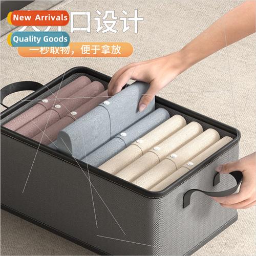 Clothes storage box home closet classification storage box c