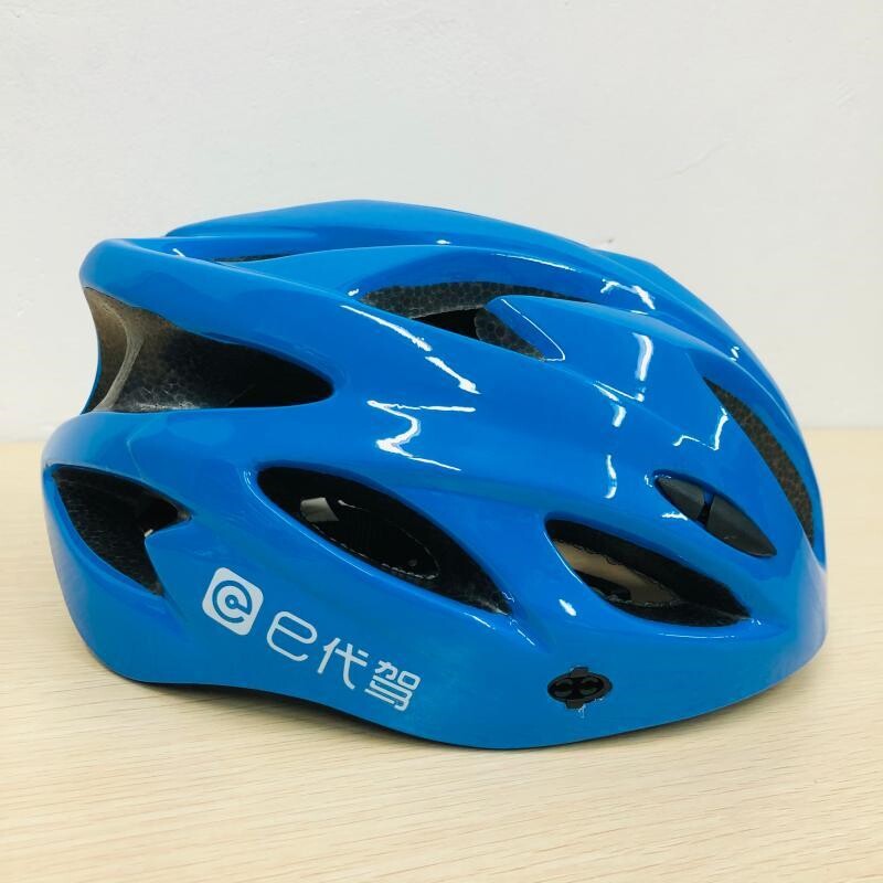 滴滴e代驾司机专用头盔骑行夏季电瓶车成人帽子半盔定制logo