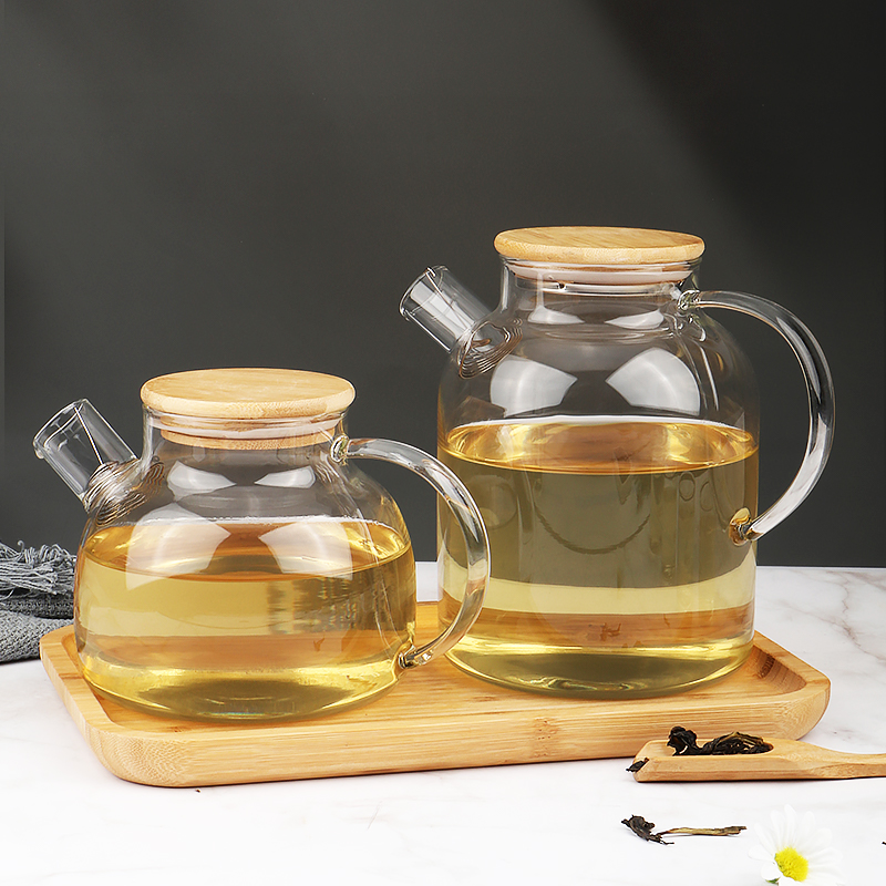 茶壶泡茶家用玻璃大容量单壶耐热耐高温茶具茶杯套装冷水壶凉水壶