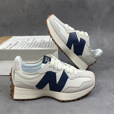 新百伦男鞋官方正品nb327元祖灰休闲运动鞋小蛮腰老爹鞋女秋冬季