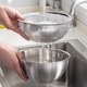 不锈钢盆子沥水篮洗菜盆洗米筛淘米神器食品级滤水篮过滤漏网筐筛