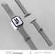 KASO镜面竹节不锈钢iWatch表带适用于AppleWatch苹果手表S10简约高级感金属小蛮腰表带9银色夏季ULtra女款