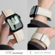 KASO适用iwatchs8表带s10真皮磁吸扣s9苹果手表手表带小众applewatchs8高级感男女款se2表链秋冬腕带