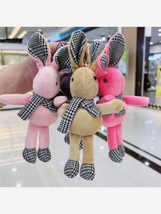 厂家伴手礼盒娃娃许愿兔公仔喜糖盒配件韩国绒毛绒玩具许愿兔