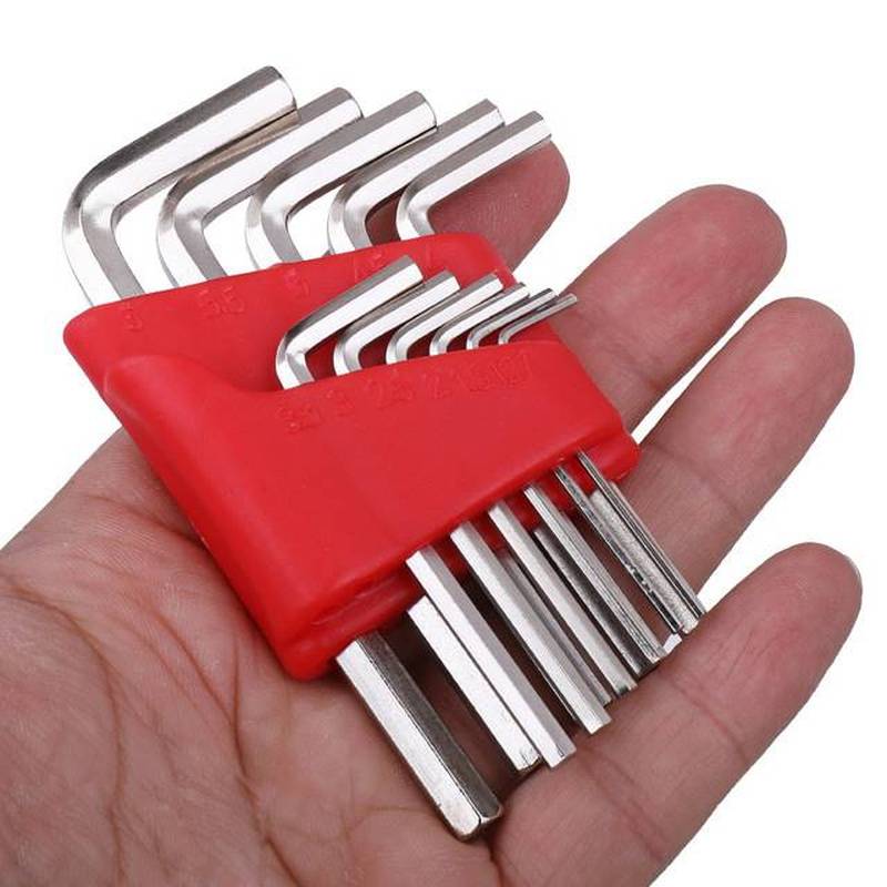 11Pcs Hexagon Key Allen Wrench Set Inch wrench 0.05-1/4