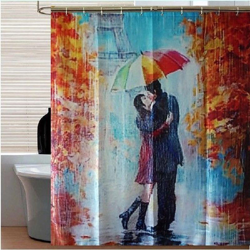 HD digital printing affectionate lovers waterproof