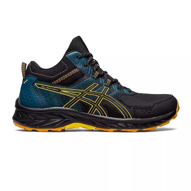 亚瑟士 ASICS GEL-VENTURE 9 MT透气缓震 抓地力跑鞋1011B487 001