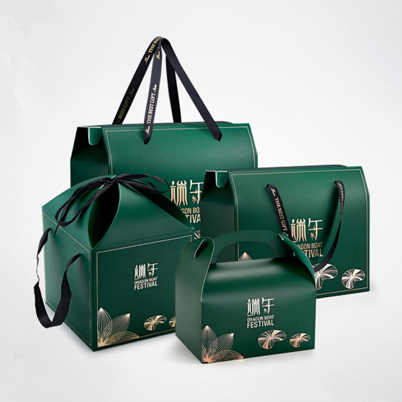 端午节粽子礼盒外包装盒高档大号粽子空盒手提创意粽子包装盒定制