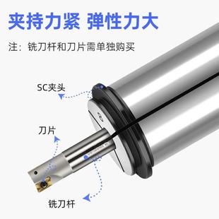 强力刀柄C42强力弹性筒夹直筒夹头数控夹头SC42夹头高精度&le