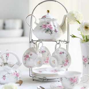 欧式茶具套装高档咖啡杯现代西式红茶茶杯轻奢家用陶瓷法式下午茶