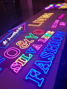 霓虹软灯管发光字  各种颜色各种形状可定制 新款发光字霓虹字