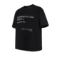 OKINE/2046“未来实验”字母印花纯棉短宽圆领cleanfit短袖T恤