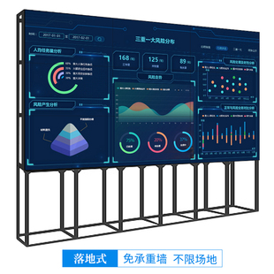 46/49/55/65寸液晶拼接显示器电视墙无缝大屏幕监控显示器