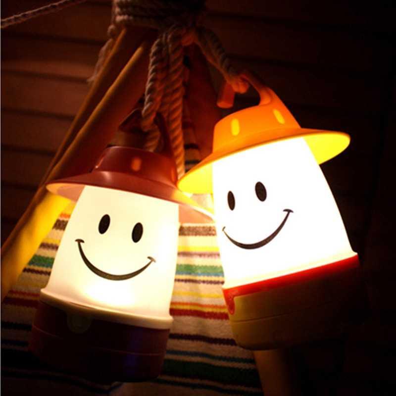 新品帐篷灯LED儿童小夜灯台灯停电照明灯床头灯户外露营灯手提灯