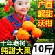 正宗广西新鲜超甜沃柑10斤水果应季当季整箱批发桔子柑橘现摘橘子