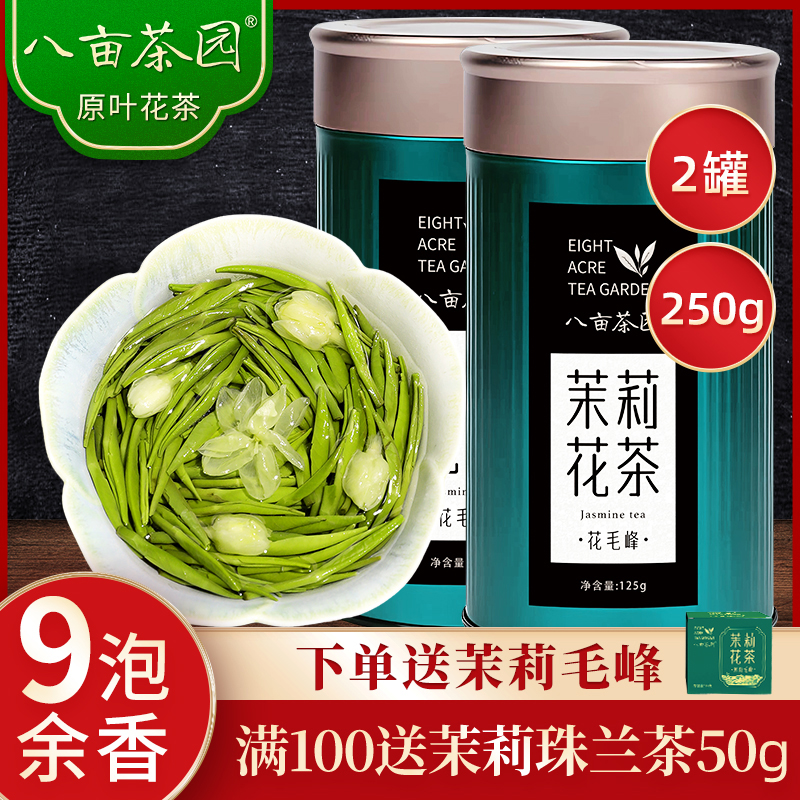 茉莉花茶2024新茶浓香型茉莉绿茶