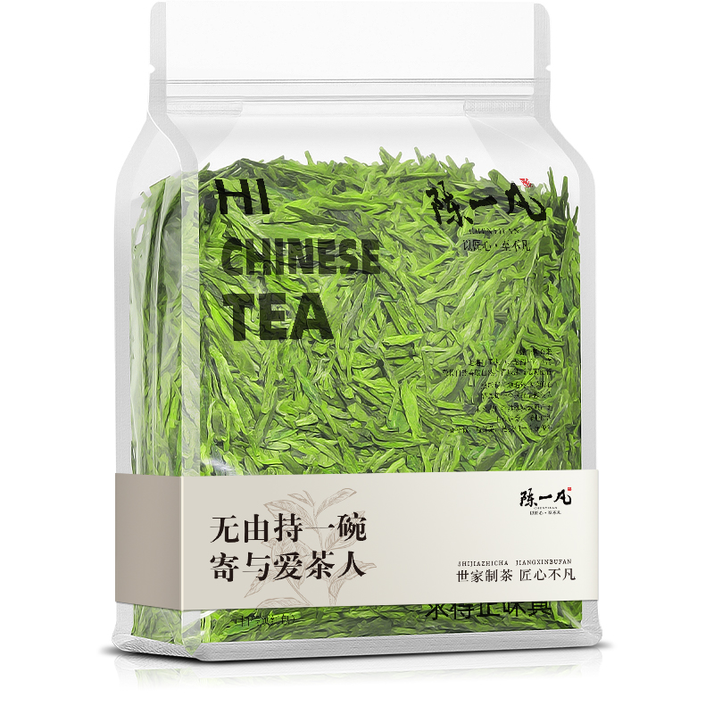 陈一凡龙井茶 2024新茶绿茶茶叶 正宗浙江明前豆香绿茶口粮茶125g