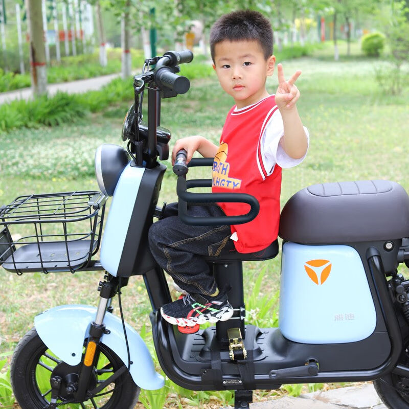 奥塞奇E06电动车儿童座椅子前置踏板车电瓶车小婴儿宝宝座椅加厚