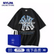 MLB&NYLPA美式短袖T恤男士夏季奥特莱斯新款印花情侣纯棉宽松上衣