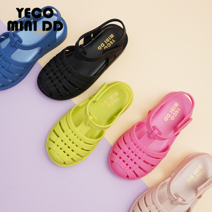 【夏上新】YECOMINIDD儿童猪笼鞋沙滩宝宝洞洞鞋女童透气凉鞋