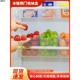新款高透冰箱侧门收纳盒食品杂物分类蔬菜水果保鲜储物盒料包整理