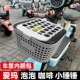 爱玛泡泡咖啡电动车前塑料车筐内胆包TDT1218Z防漏防尘车篓包内衬