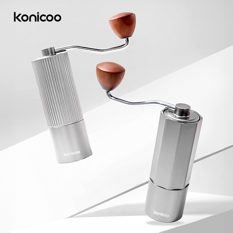konicoo磨豆机手摇咖啡机手动咖啡豆研磨机小型家用便携手冲器具