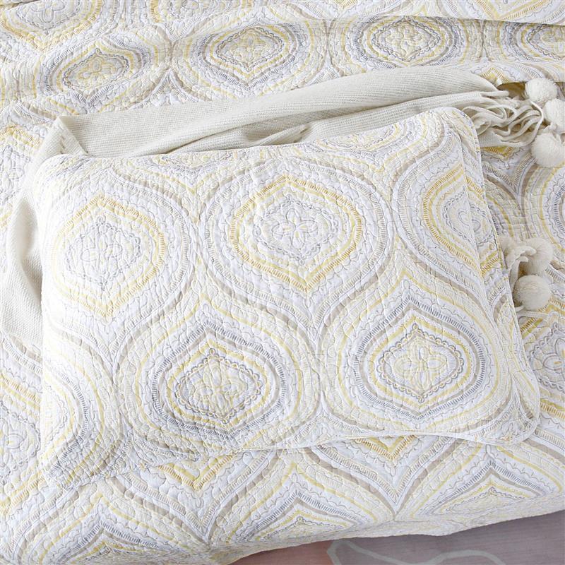 金色浪漫ins床上用品三件套 现代简约学生春夏季纯棉绗缝被三件套