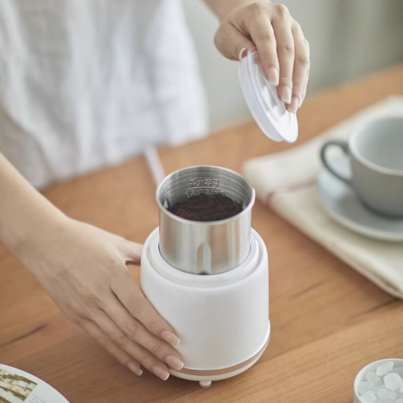 日本MUJIE咖啡豆研磨机家用电动小型超细多功能五谷杂粮磨粉机器