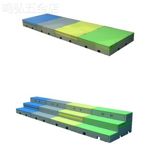 音乐教室PE塑料合唱舞台可折叠变形翻转高端新款吹塑三层合唱台阶