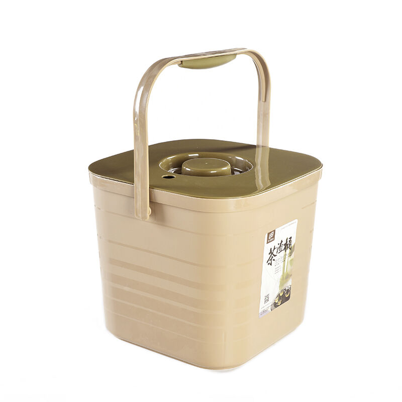 乾森茶渣桶茶道配件排水桶垃圾桶家用办公室用大容量茶渣桶带过滤