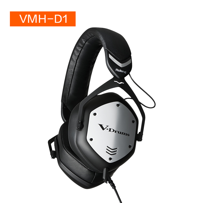 Roland x V-moda罗兰耳机联名VMH-D1耳机罗兰电鼓专用监听耳机